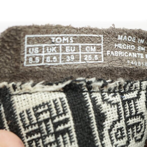 Toms Womens Leila Boots Size 8.5 Taupe Gray Suede Booties Block Heel Comfy Boho - Picture 11 of 12